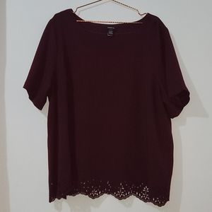 Beautiful Burgundy Top